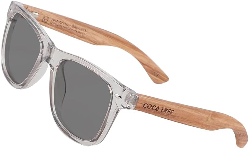 Солнцезащитные очки HD с зеркальной поляризацией и деревянными линзами для мужчин и женщин, с защитой от УФ-излучения, в классическом ретро-стиле для вождения COCA TREE, Transparent Grey- Grey Lenses
Солнцезащитные очки HD с зеркальной поляризацией и деревянными линзами для мужчин и женщин, с защитой от УФ-излучения, в классическом ретро-стиле для вождения COCA TREE, Transparent Grey- Grey Lenses