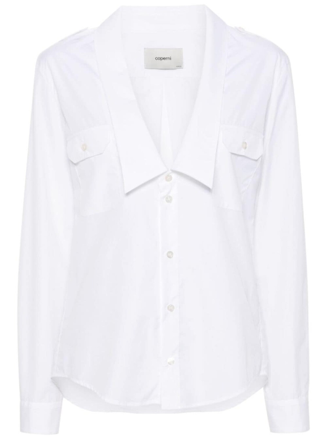 Coperni сахарская рубашка, белый
Coperni сахарская рубашка, белый