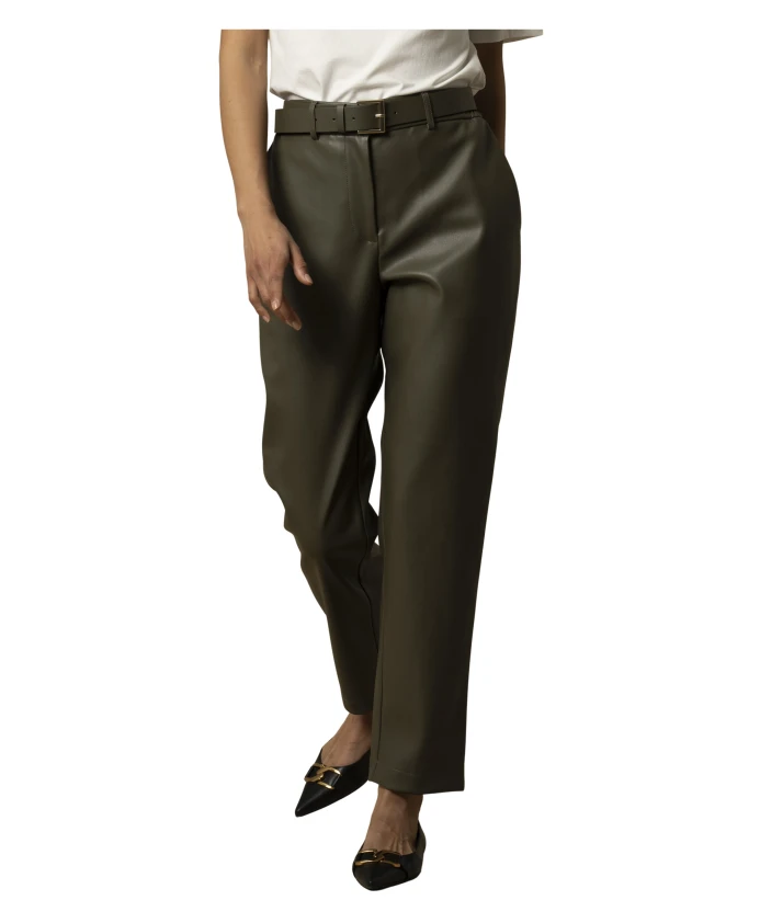 Стильные брюки из искусственной кожи Kocca, зеленый
Стильные брюки из искусственной кожи Kocca, зеленый