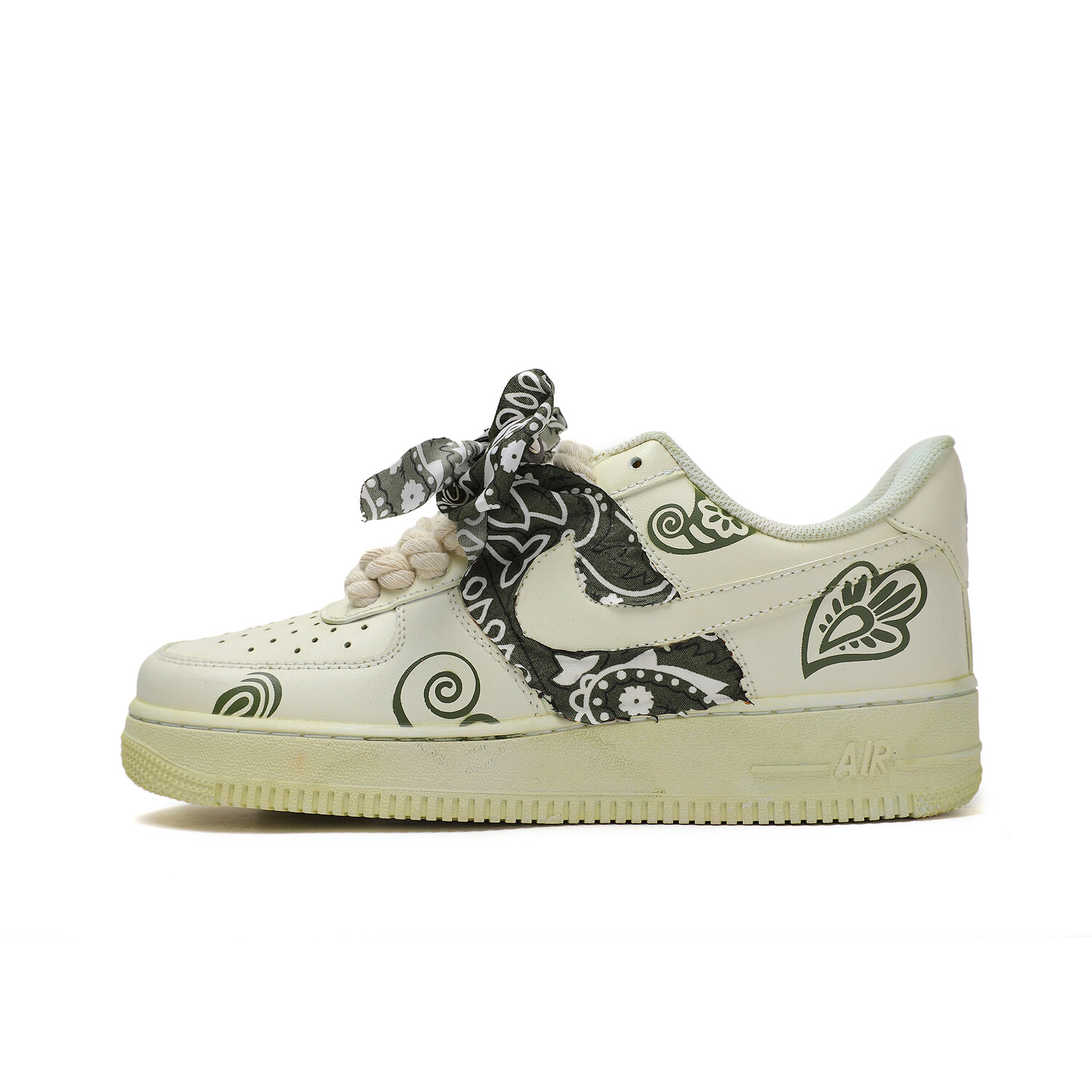 Кроссовки Nike Air Force 1 Skateboarding Shoes Men Low-top White/green/olive Green, светло-зеленый
Кроссовки Nike Air Force 1 Skateboarding Shoes Men Low-top White/green/olive Green, светло-зеленый