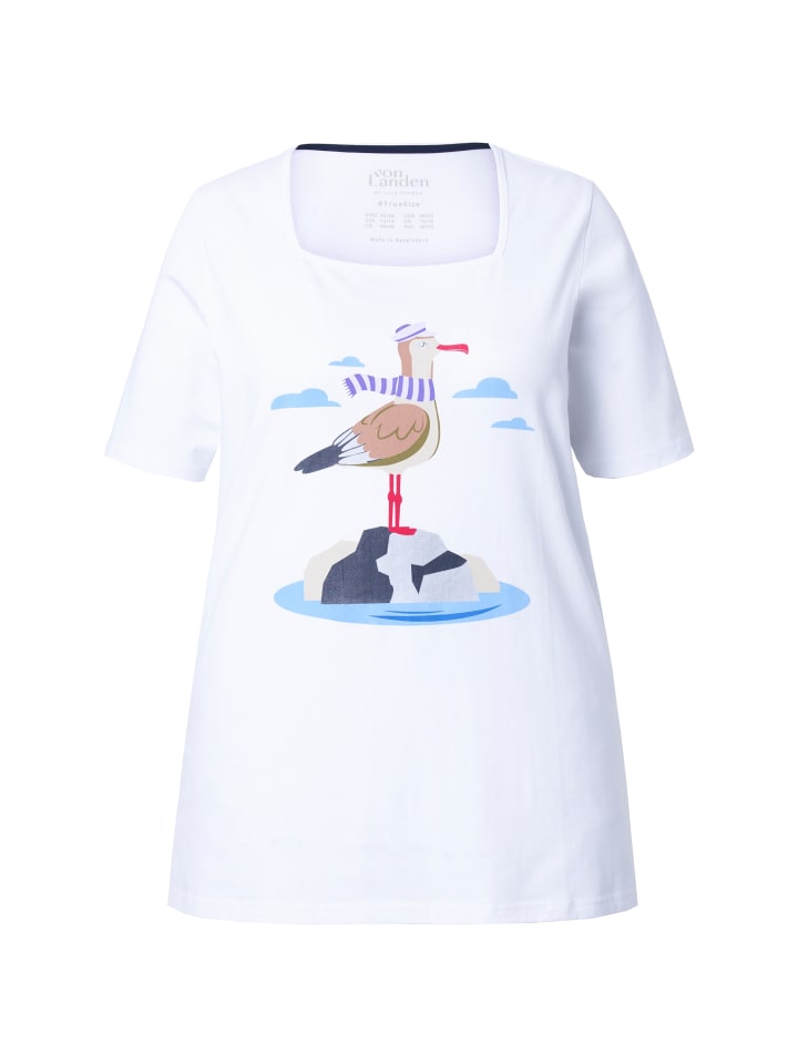 Футболка Ulla Popken, белый
Футболка Ulla Popken, белый