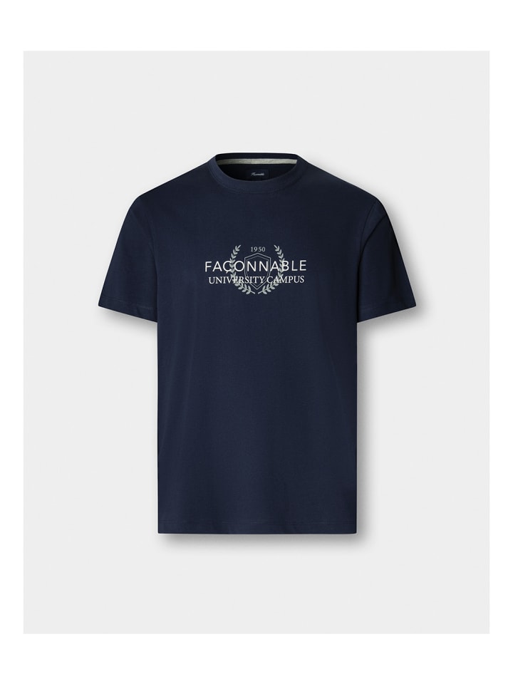 Футболка темно-синего цвета Faconnable
Футболка темно-синего цвета Faconnable