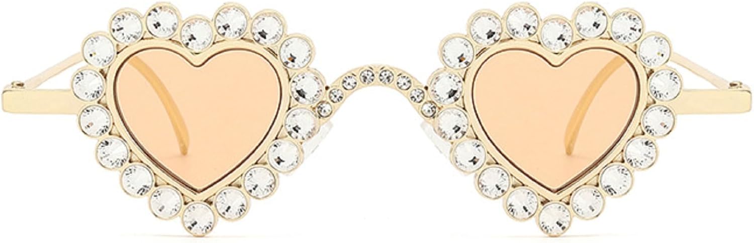 Женские солнцезащитные очки в маленькой оправе в форме сердца со стразами, роскошные солнцезащитные очки в стиле панк, винтажные очки с сердечками, 2024 год mincl, Champagne
Женские солнцезащитные очки в маленькой оправе в форме сердца со стразами, роскошные солнцезащитные очки в стиле панк, винтажные очки с сердечками, 2024 год mincl, Champagne