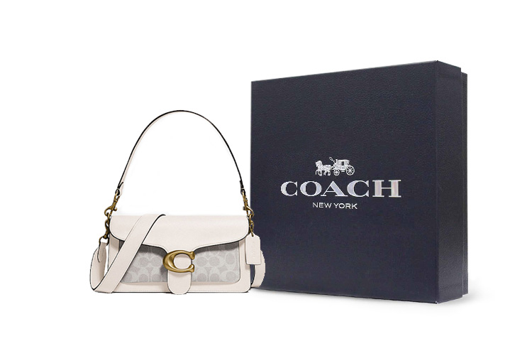 COACH Сумка через плечо женская белая 
COACH Сумка через плечо женская белая