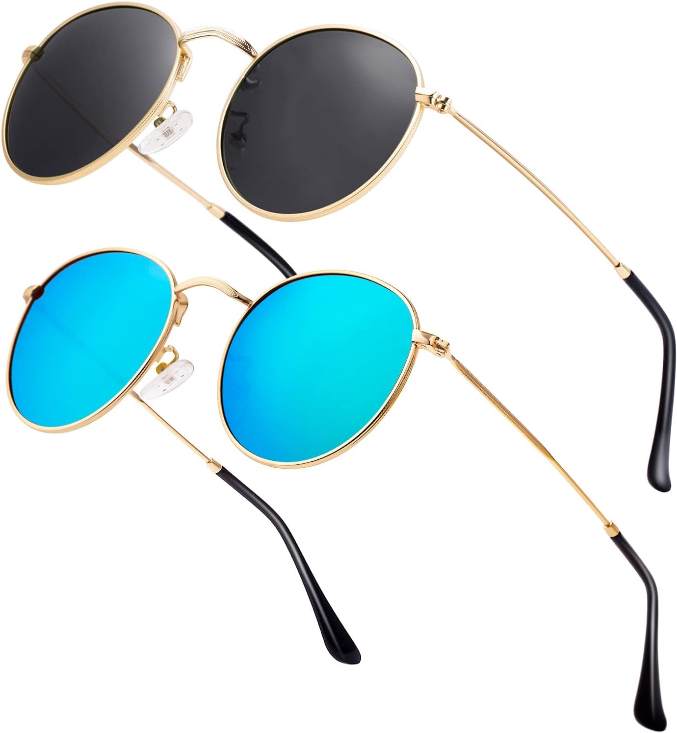 Маленькие круглые поляризованные солнцезащитные очки в стиле ретро для мужчин и женщин, с зеркальными линзами и металлической оправой, круглые солнцезащитные очки Htms, T1-gold Frame Black Lens and Gold Frame Blue Lens
Маленькие круглые поляризованные солнцезащитные очки в стиле ретро для мужчин и женщин, с зеркальными линзами и металлической оправой, круглые солнцезащитные очки Htms, T1-gold Frame Black Lens and Gold Frame Blue Lens