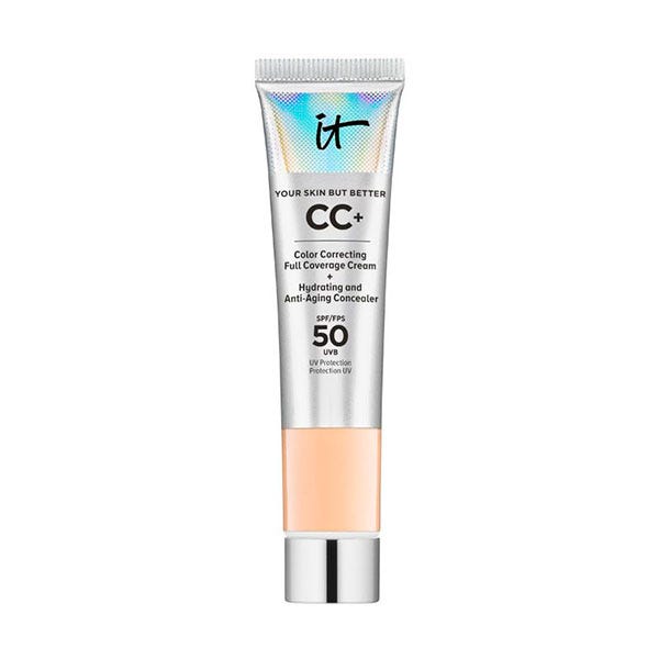 CC+ Cream Full-Coverage Foundation – дорожный формат, основа под макияж, SPF 50+, дорожный формат IT COSMETICS
CC+ Cream Full-Coverage Foundation – дорожный формат, основа под макияж, SPF 50+, дорожный формат IT COSMETICS