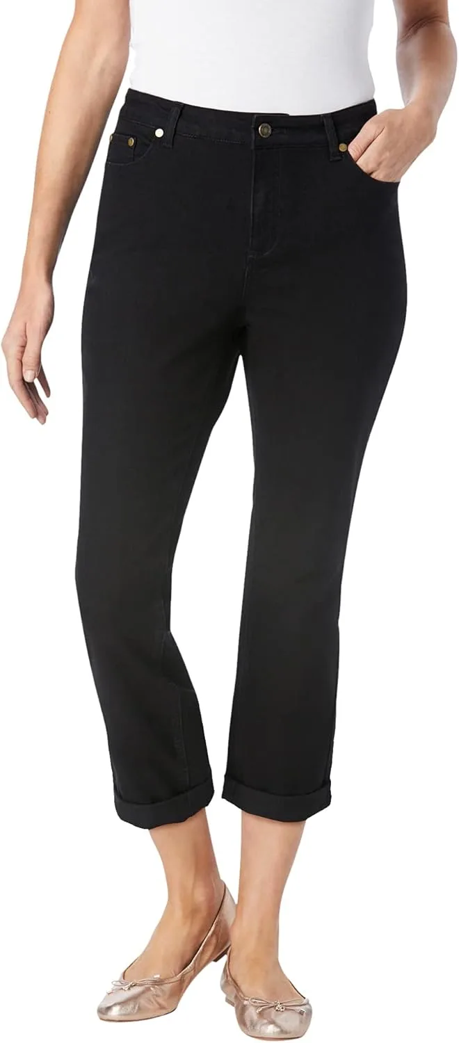 Woman Within Plus Size Stretch Denim Five-Pocket Girlfriend Jeans
Woman Within Plus Size Stretch Denim Five-Pocket Girlfriend Jeans