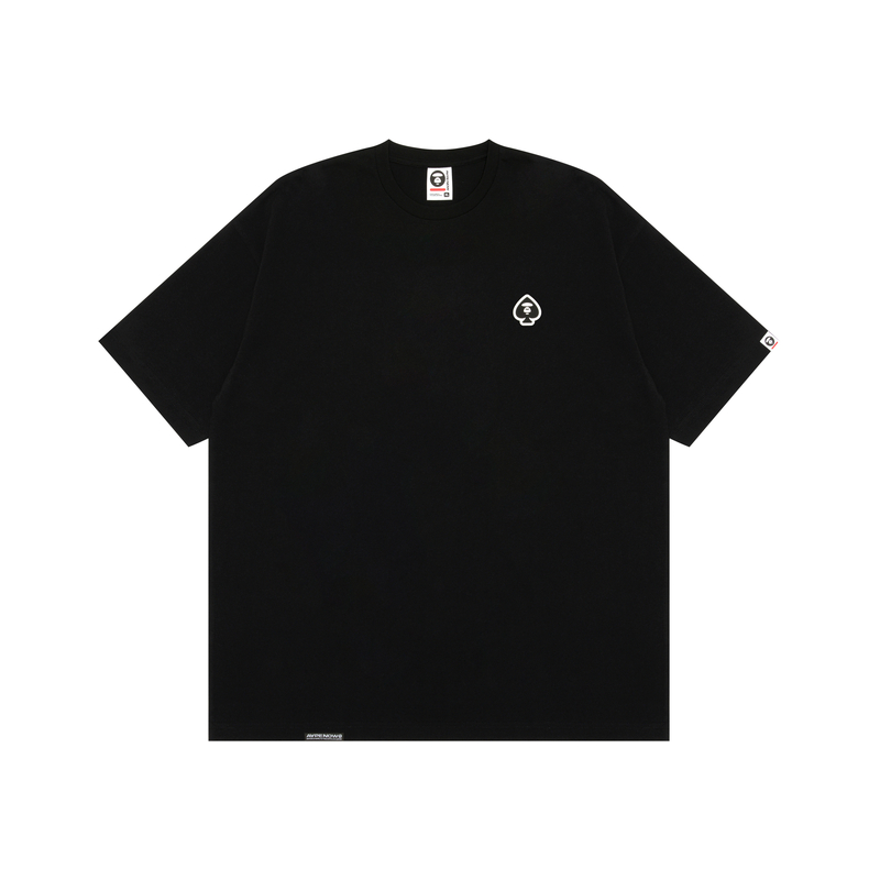 Футболка из хлопка с аппликацией логотипа A Bathing APE Aape, черный
Футболка из хлопка с аппликацией логотипа A Bathing APE Aape, черный