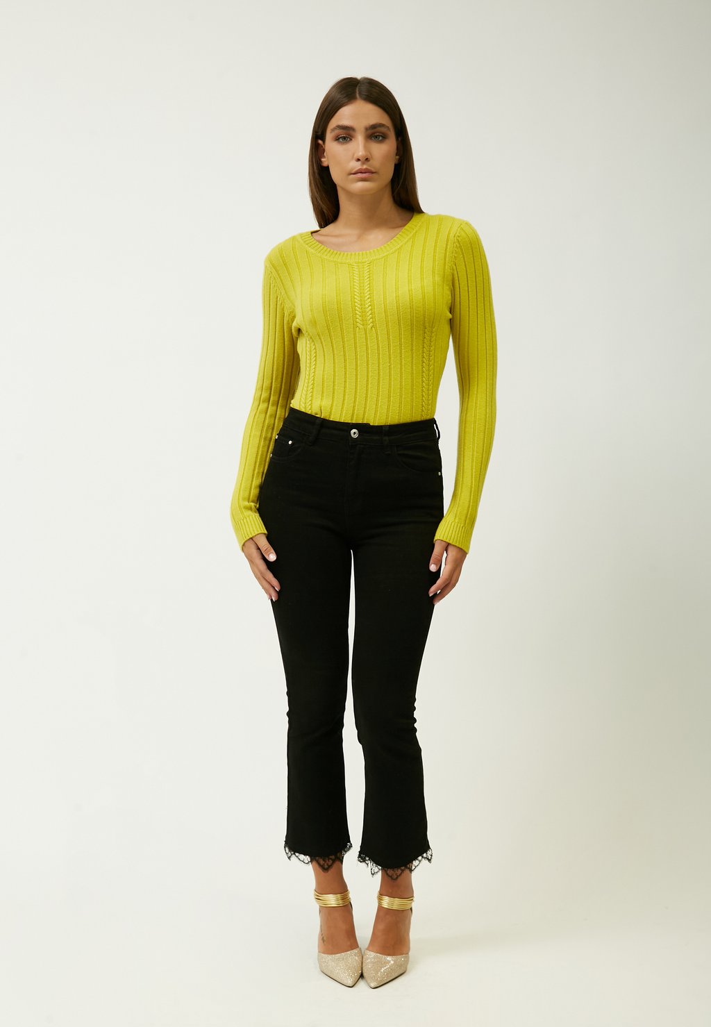 Джемпер FANCY INFLUENCER, желтый 
Джемпер FANCY INFLUENCER, желтый