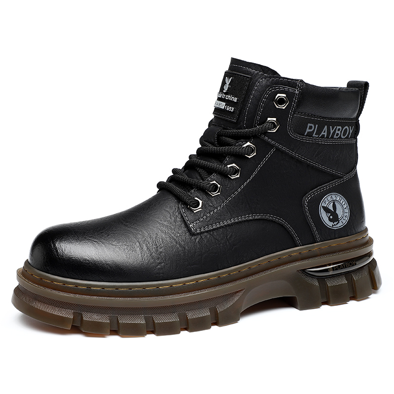 Playboy Черные короткие ботинки мартин, цвет Black
Playboy Черные короткие ботинки мартин, цвет Black