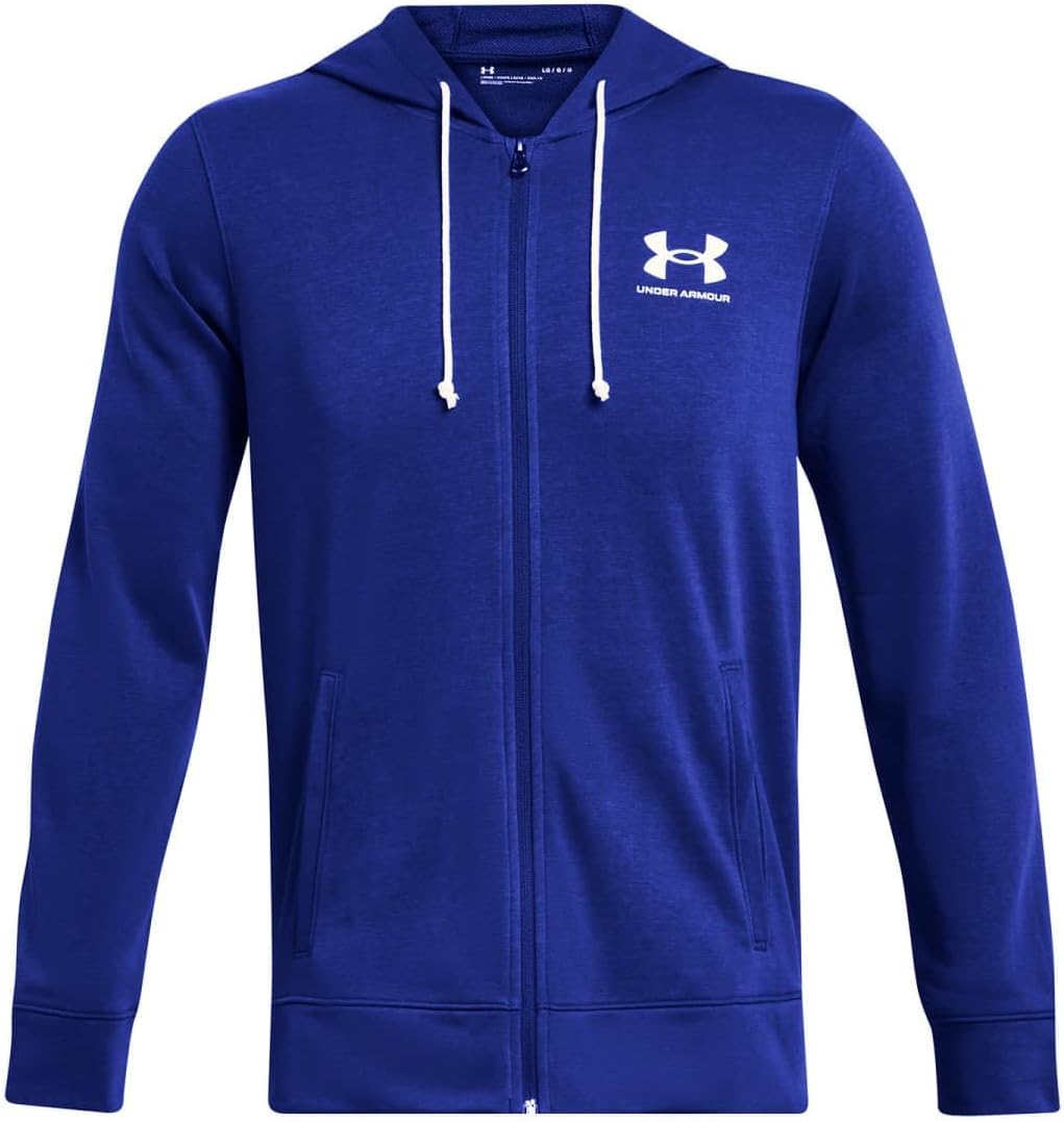 Толстовка Under Armour Rival Terry Full Zip, (400) Royal/Onyx White
Толстовка Under Armour Rival Terry Full Zip, (400) Royal/Onyx White