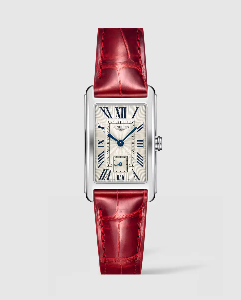 Longines Longines DolceVita L5.512.4.71.5 женские часы из красной кожи аллигатора, красный
Longines Longines DolceVita L5.512.4.71.5 женские часы из красной кожи аллигатора, красный