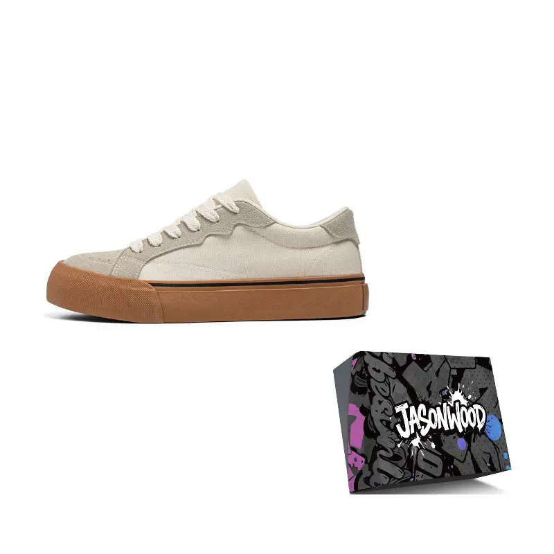 JASONWOOD Износостойкие и легкие мужские лоу-топ скейтборд-кроссовки бежевые, цвет Beige
JASONWOOD Износостойкие и легкие мужские лоу-топ скейтборд-кроссовки бежевые, цвет Beige