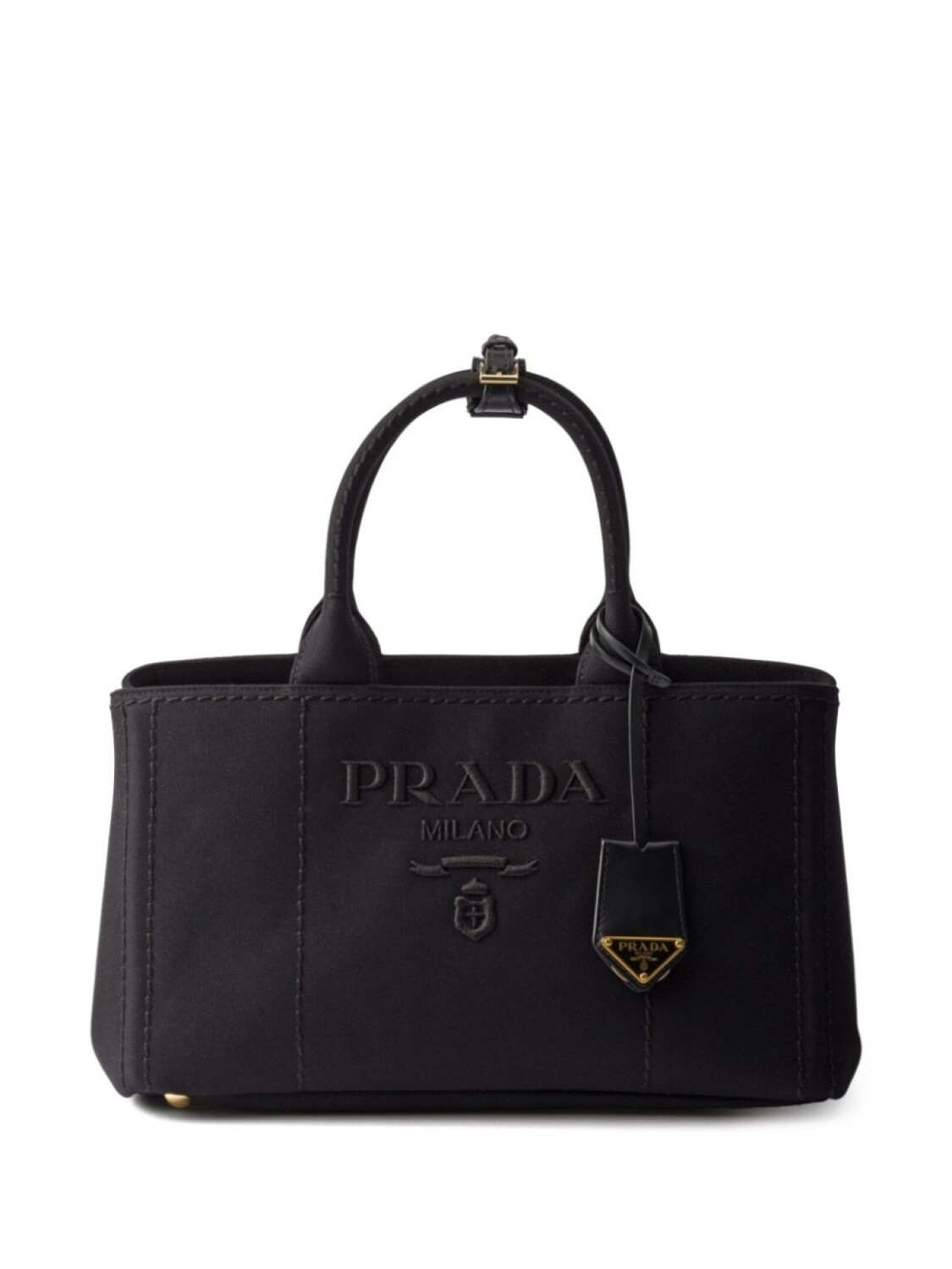 Большая холщовая сумка Prada, черный
Большая холщовая сумка Prada, черный