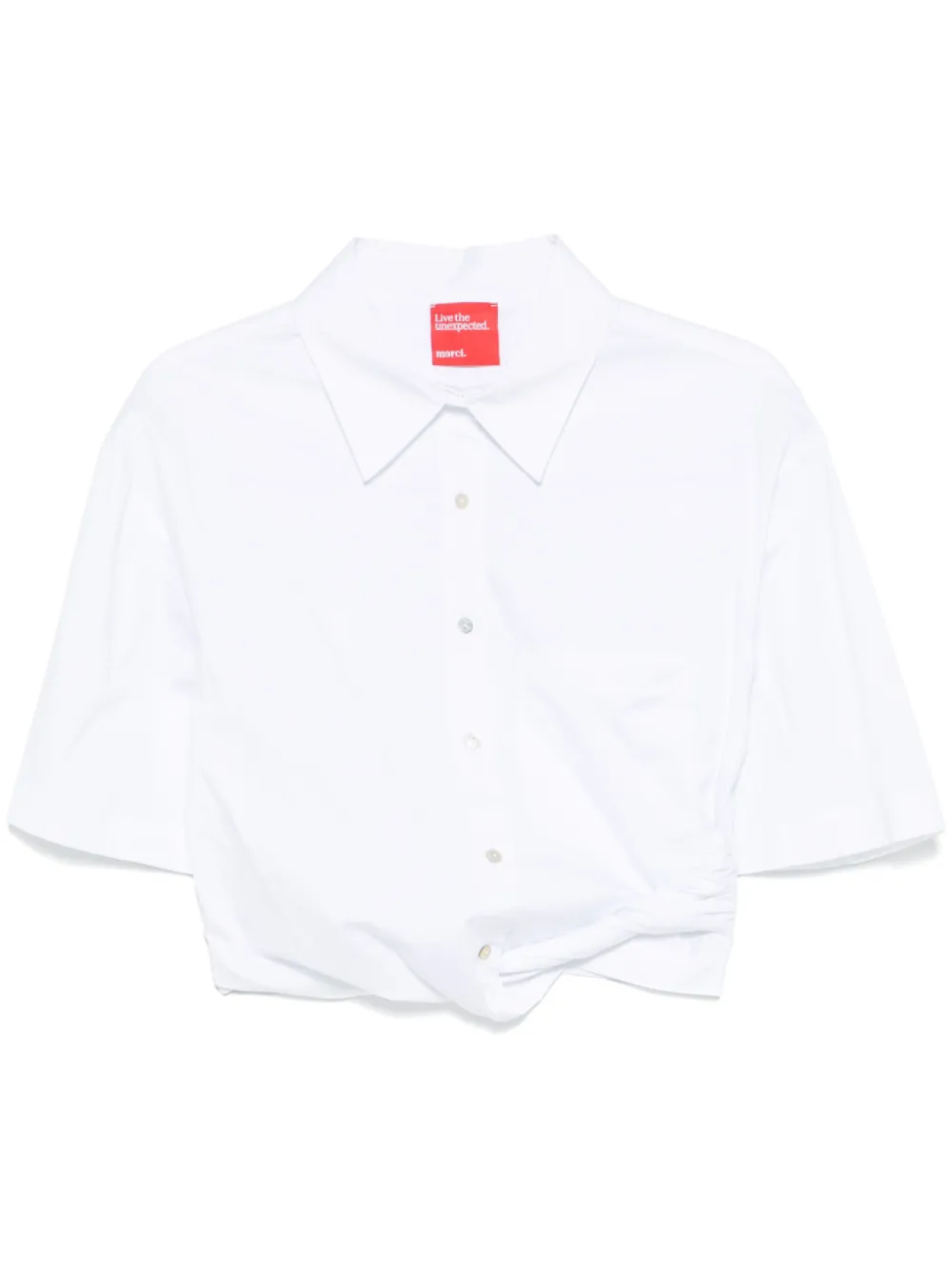 Merci укороченная рубашка, белый
Merci укороченная рубашка, белый