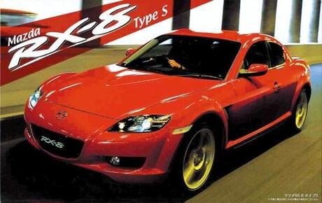 Mazda RX-8 Type S 1:24 Фудзими 03552 Fujimi
Mazda RX-8 Type S 1:24 Фудзими 03552 Fujimi