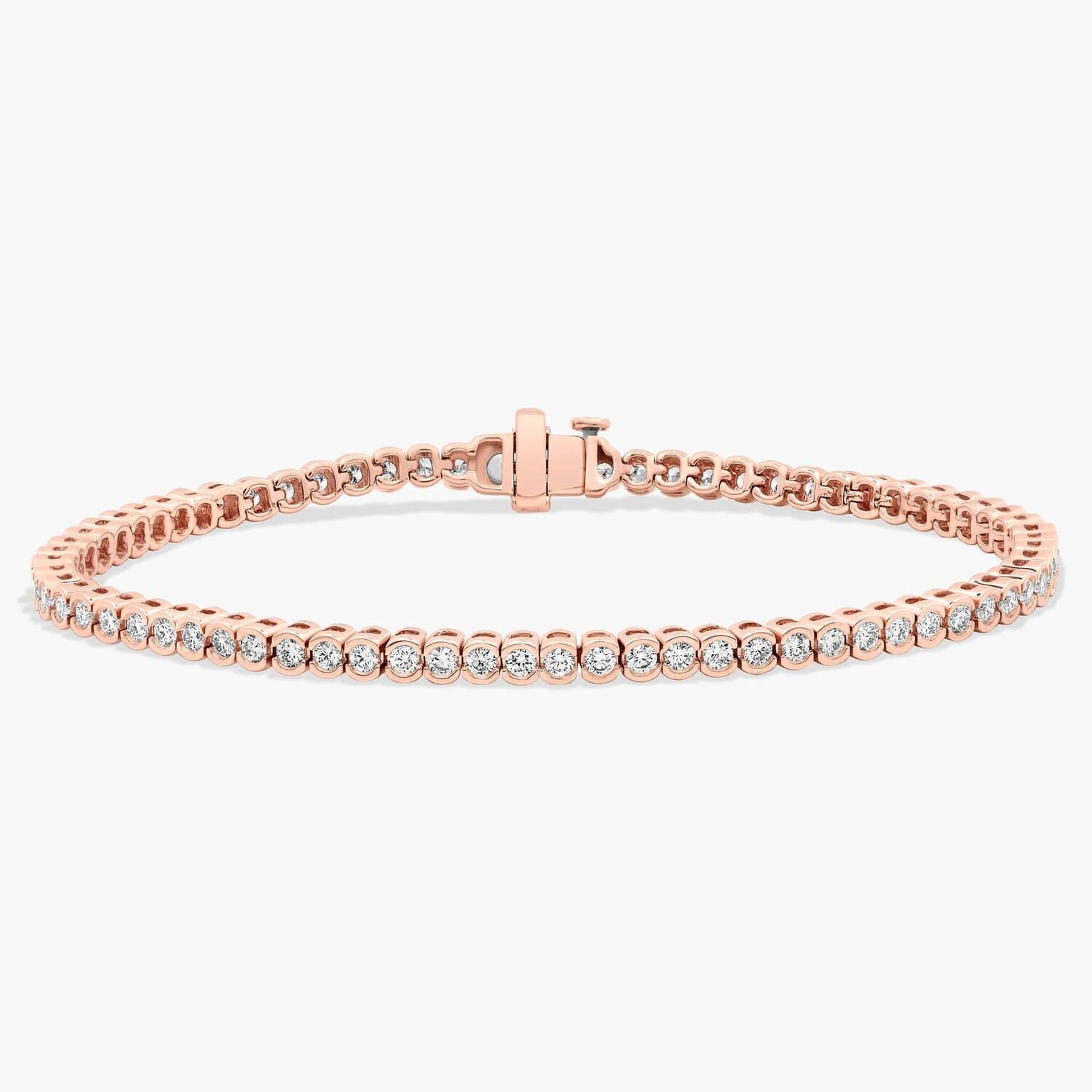 Теннисный браслет с бриллиантами 7 дюймов из розового золота 14 карат (2 карата Tw. - HI / SI1-SI2) Blue Nile
Теннисный браслет с бриллиантами 7 дюймов из розового золота 14 карат (2 карата Tw. - HI / SI1-SI2) Blue Nile