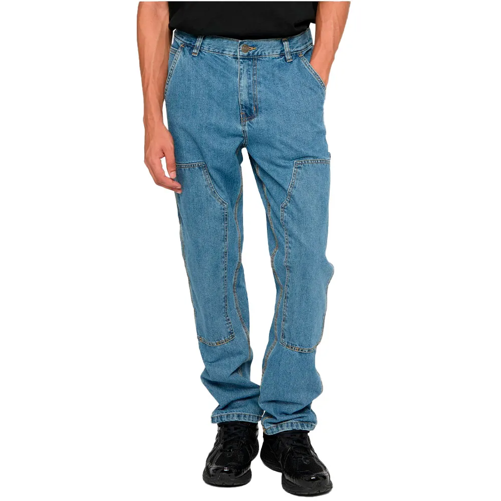 Джинсы Urban Classics Double Knee jeans, синий
Джинсы Urban Classics Double Knee jeans, синий