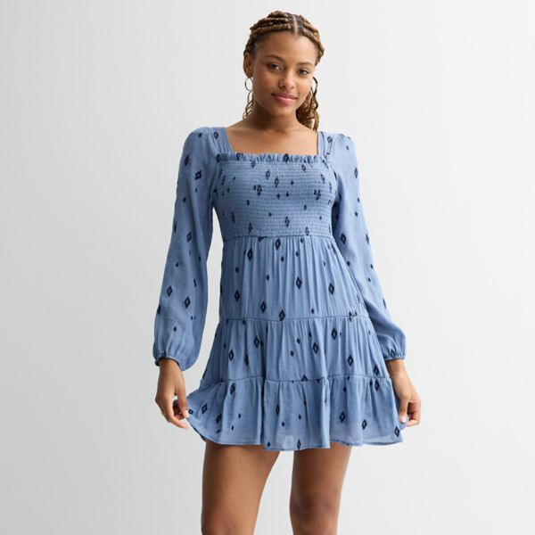 Длинное платье с затянутой лифом и длинными рукавами для девочек Liberty Love, цвет denim navy 
Длинное платье с затянутой лифом и длинными рукавами для девочек Liberty Love, цвет denim navy