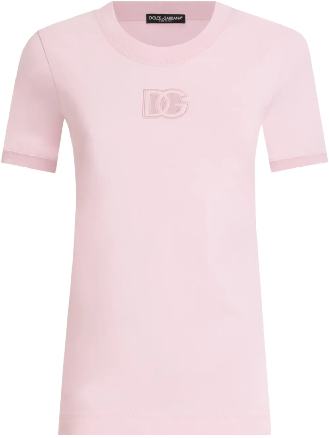 Футболка с вышитым логотипом Dolce & Gabbana, розовый
Футболка с вышитым логотипом Dolce & Gabbana, розовый