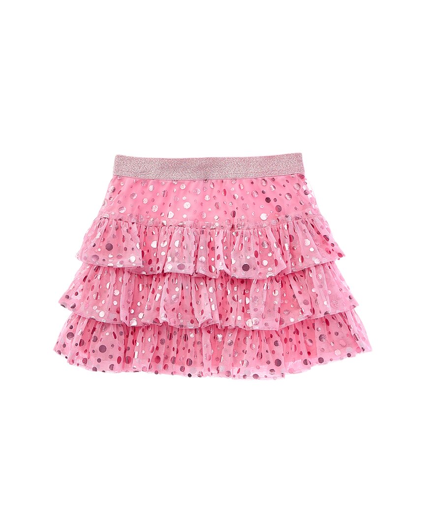 Фольгированная сетчатая юбка с рюшами Flapdoodles, розовый
Фольгированная сетчатая юбка с рюшами Flapdoodles, розовый