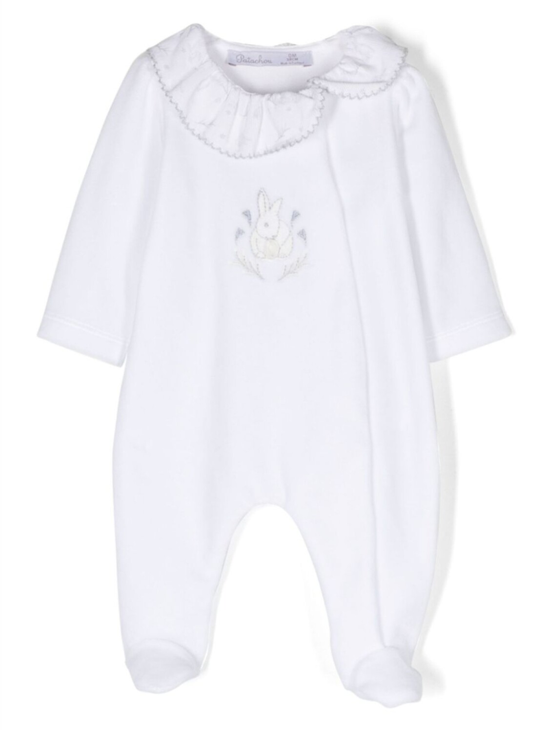 Пижама с оборками и вышитым логотипом Patachou, белый
Пижама с оборками и вышитым логотипом Patachou, белый