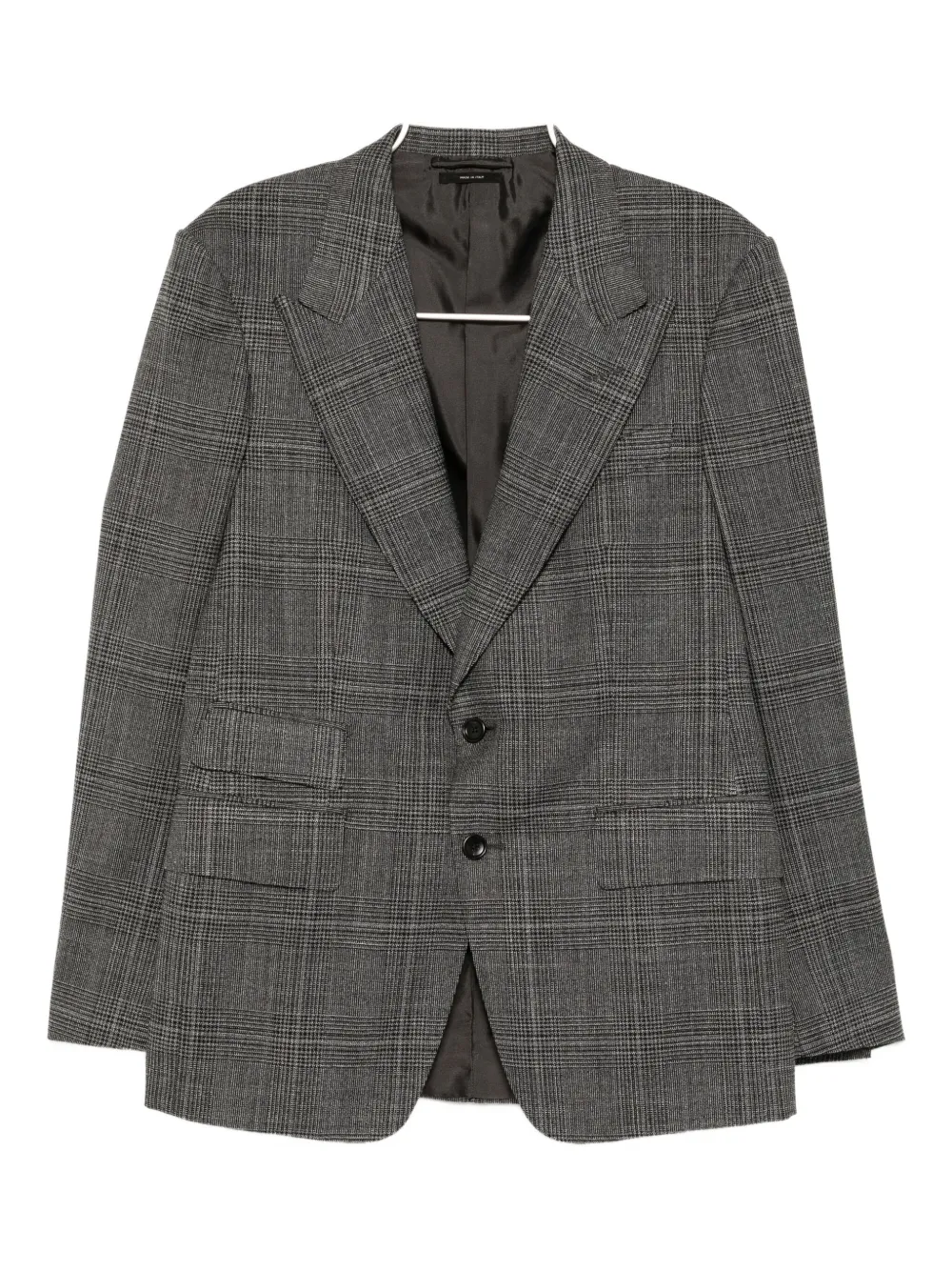 Клетчатый однобортный костюм TOM FORD, серый
Клетчатый однобортный костюм TOM FORD, серый
