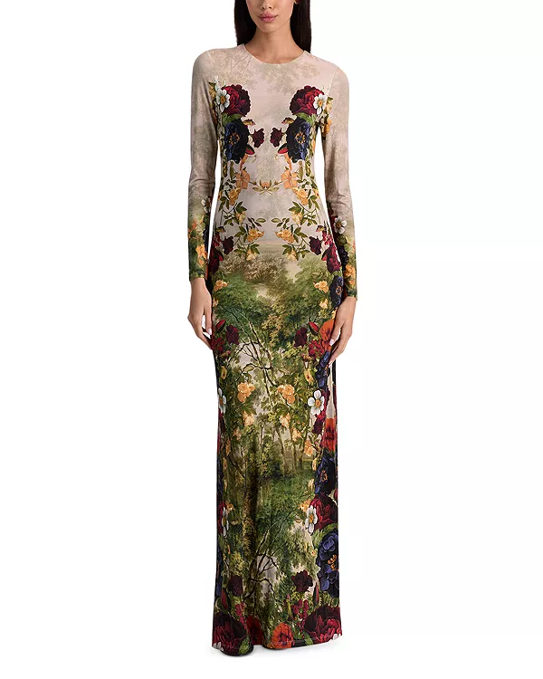 Платье Delora с круглым вырезом Alice And Olivia, мультиколор
Платье Delora с круглым вырезом Alice And Olivia, мультиколор