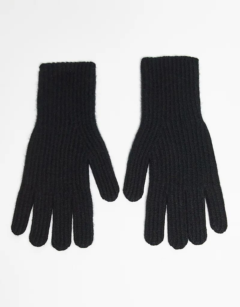 & Other Stories Перчатки премиум-класса из чистой шерсти черного цвета
& Other Stories Перчатки премиум-класса из чистой шерсти черного цвета