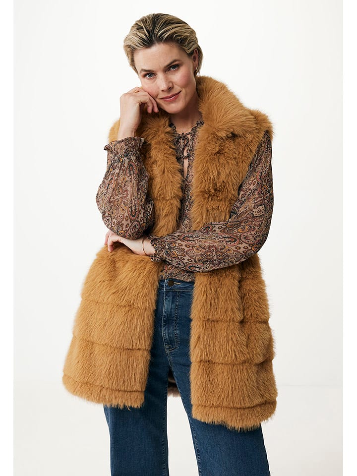 Mexx Плюшевый жилет верблюжьего цвета
Mexx Плюшевый жилет верблюжьего цвета