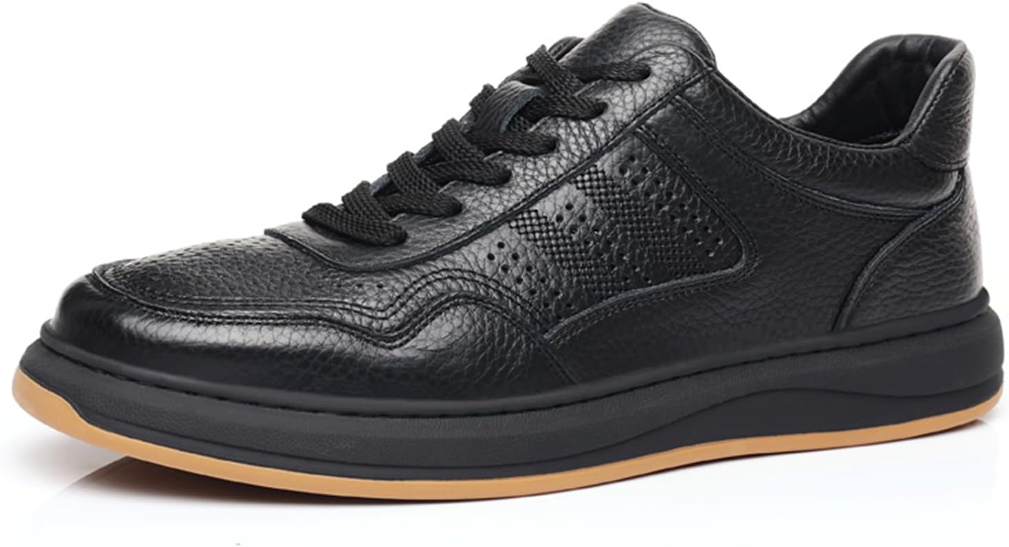 Мужские модные кроссовки на платформе из натуральной кожи со шнуровкой, дышащей мягкой стелькой, легким круглым носком, амортизирующей подошвой и нескользящей подошвой. Подходят для повседневной носки, работы, прогулок и деловых встреч Houdbdol,...
Мужские модные кроссовки на платформе из натуральной кожи со шнуровкой, дышащей мягкой стелькой, легким круглым носком, амортизирующей подошвой и нескользящей подошвой. Подходят для повседневной носки, работы, прогулок и деловых встреч Houdbdol,...