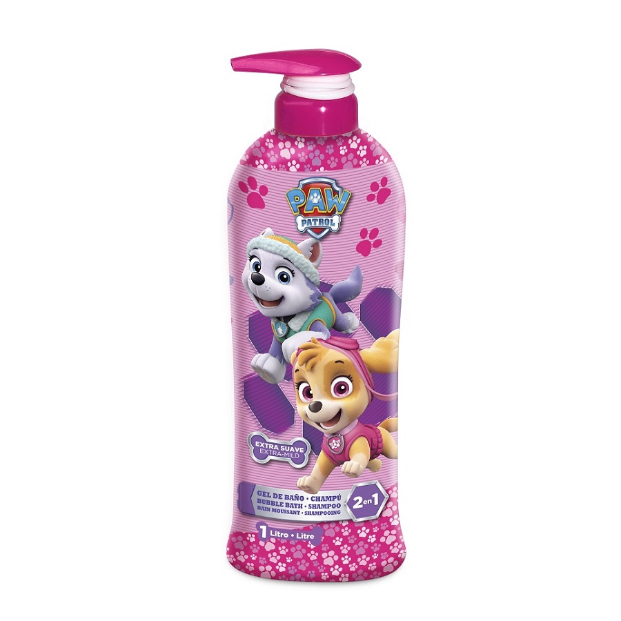 Пена для ванны и шампунь для детей paw patrol bubble bath - shampoo 2in1 Dovanos Vaikams, 1000 мл
Пена для ванны и шампунь для детей paw patrol bubble bath - shampoo 2in1 Dovanos Vaikams, 1000 мл