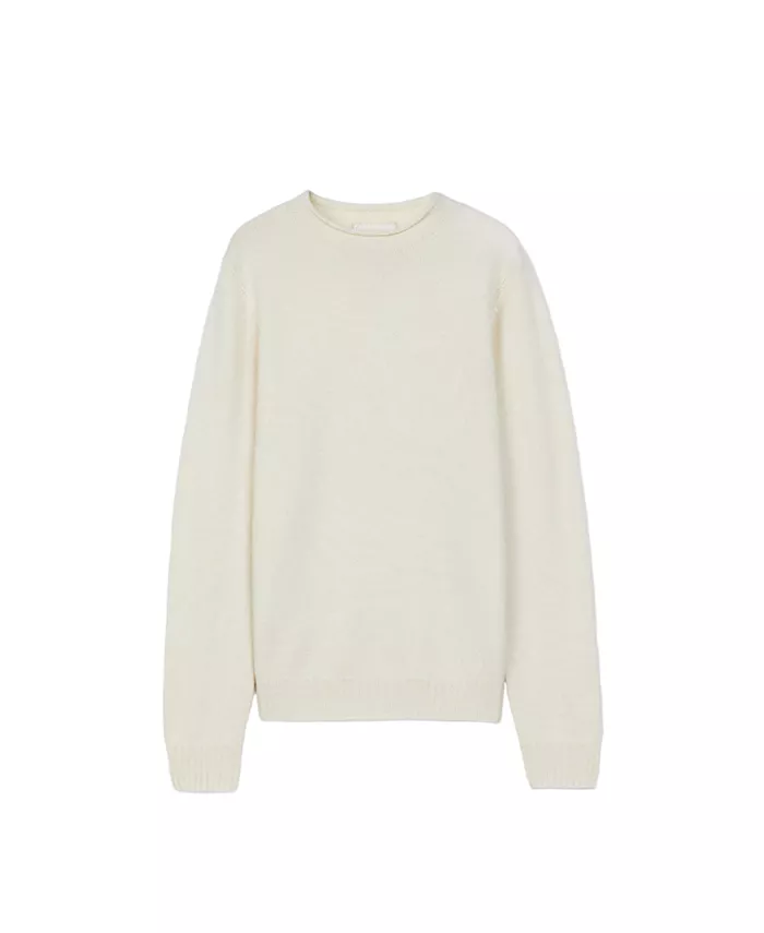 Мужской джемпер из кашемира с воротником-стойкой Gobi Cashmere, белый
Мужской джемпер из кашемира с воротником-стойкой Gobi Cashmere, белый