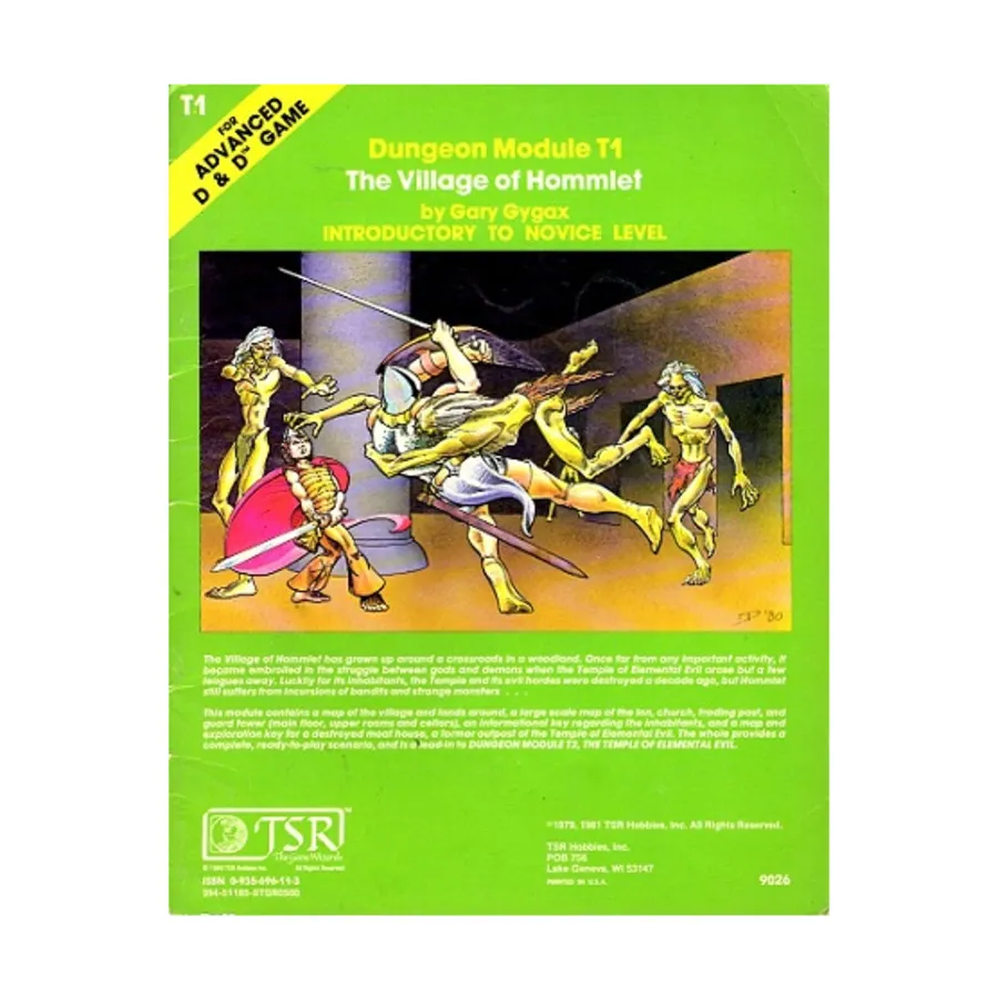 Модуль Village of Hommlet (6th Printing), Advanced Dungeons & Dragons (1st Edition) - Modules & Adventures
Модуль Village of Hommlet (6th Printing), Advanced Dungeons & Dragons (1st Edition) - Modules & Adventures