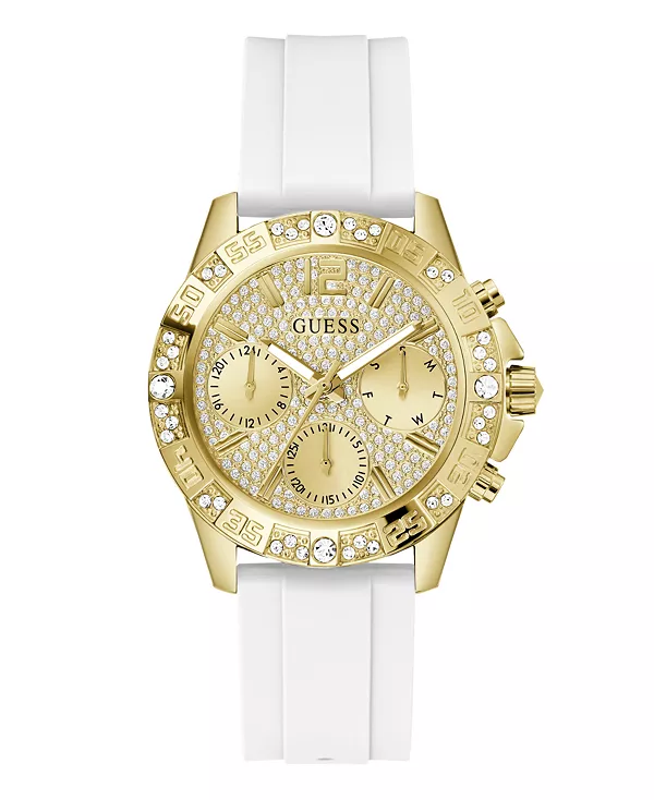 Женские многофункциональные белые силиконовые часы, 40 мм Guess, white
Женские многофункциональные белые силиконовые часы, 40 мм Guess, white