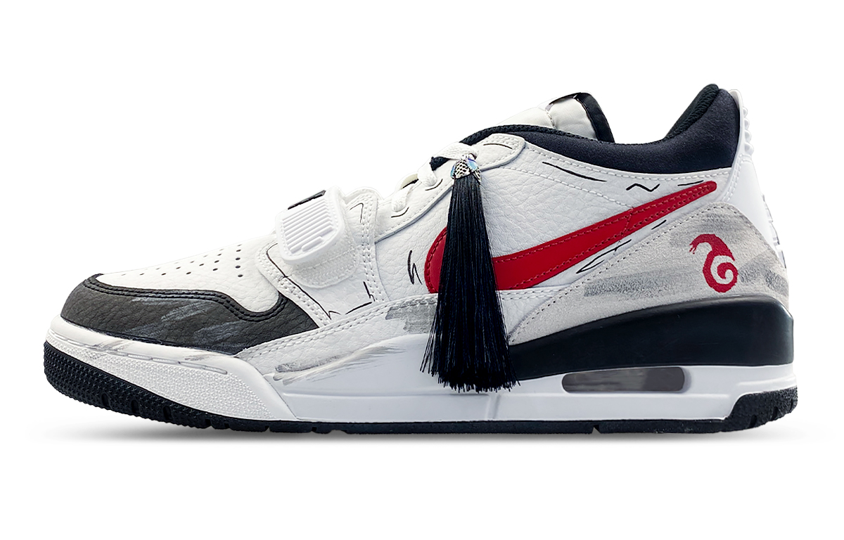 Jordan Баскетбольные кроссовки Legacy 312 с низким верхом, износостойкие, нескользящие, винтажные, мужские, черно-белые
Jordan Баскетбольные кроссовки Legacy 312 с низким верхом, износостойкие, нескользящие, винтажные, мужские, черно-белые