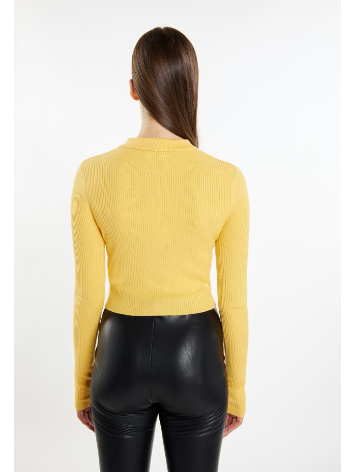 Женский укороченный кардиган светло-желтого цвета myMo
Женский укороченный кардиган светло-желтого цвета myMo