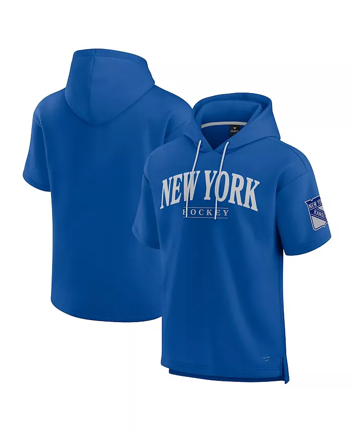 Мужская синяя толстовка New York Rangers Elements Ready с короткими рукавами Fanatics
Мужская синяя толстовка New York Rangers Elements Ready с короткими рукавами Fanatics