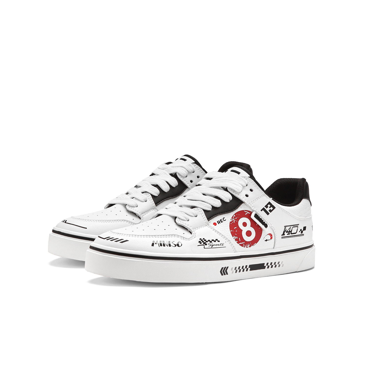 MINISO Лоу-топ скейтборд кроссовки унисекс жемчужно-белые, цвет Pearl White
MINISO Лоу-топ скейтборд кроссовки унисекс жемчужно-белые, цвет Pearl White