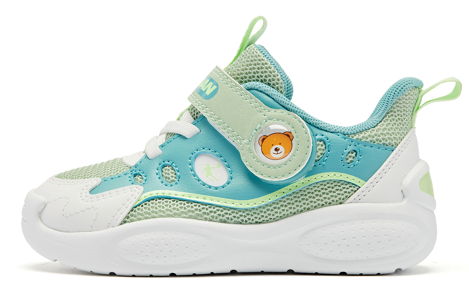 QIAODAN Низкие детские туфли, зеленые, для младенцев и малышей 
QIAODAN Низкие детские туфли, зеленые, для младенцев и малышей