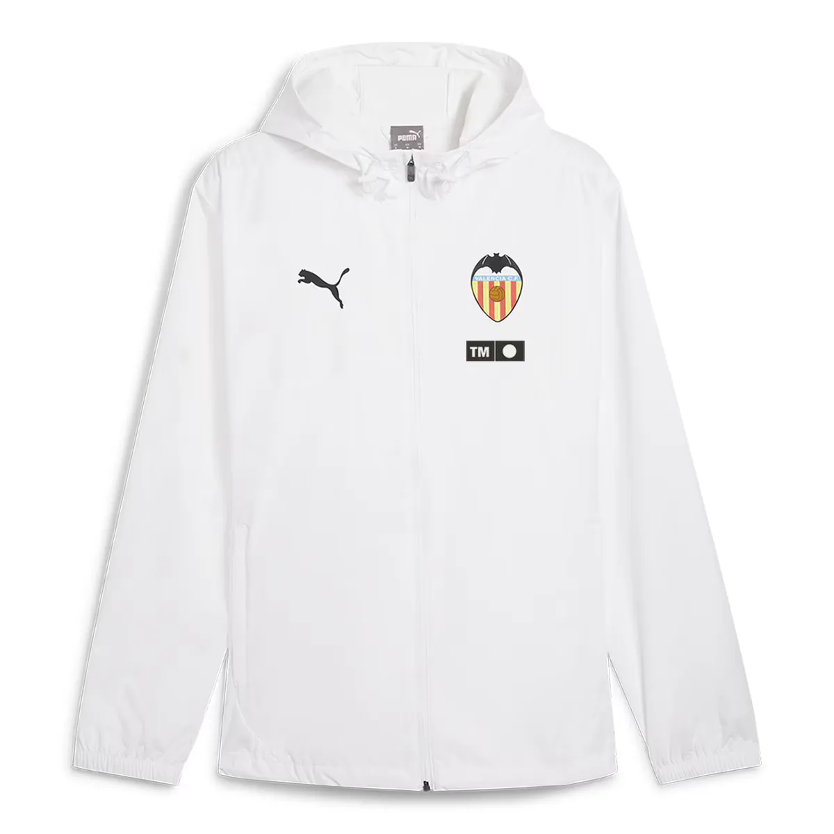 Valencia CF 2024-2025 Всепогодная детская куртка Puma, белый
Valencia CF 2024-2025 Всепогодная детская куртка Puma, белый
