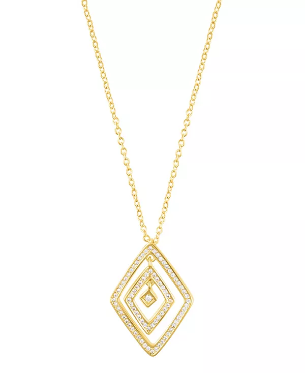 Регулируемое ожерелье с концентрическими бриллиантами из кубического циркония Adornia, gold
Регулируемое ожерелье с концентрическими бриллиантами из кубического циркония Adornia, gold