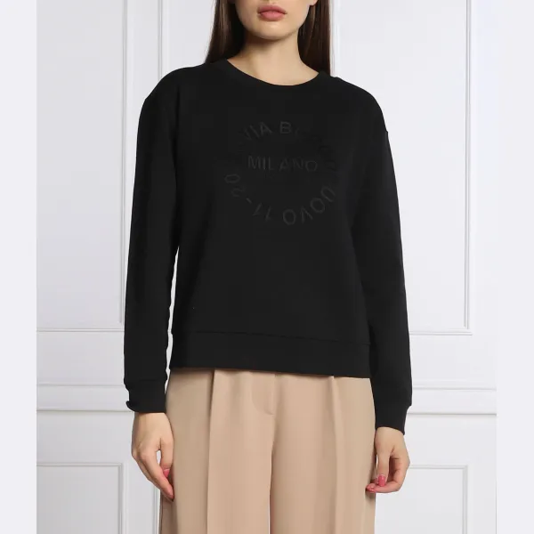 Толстовка обычного кроя Emporio Armani, черный 
Толстовка обычного кроя Emporio Armani, черный