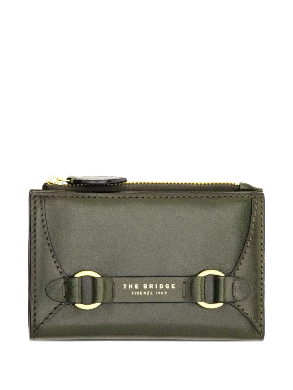 Кошелек с тисненым логотипом The Bridge, зеленый
Кошелек с тисненым логотипом The Bridge, зеленый