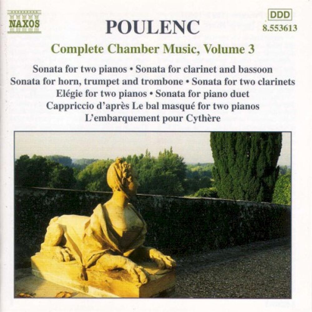 Диск CD Poulenc: Complete Chamber Music, Vol. 3 - Francis Poulenc
Диск CD Poulenc: Complete Chamber Music, Vol. 3 - Francis Poulenc