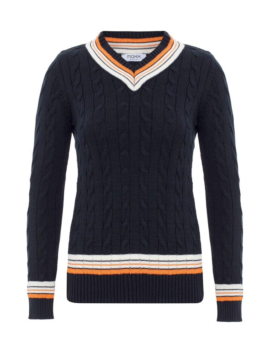 Тонкий вязаный свитер Moxx Paris Sweater Aldonsa, темно-синий
Тонкий вязаный свитер Moxx Paris Sweater Aldonsa, темно-синий
