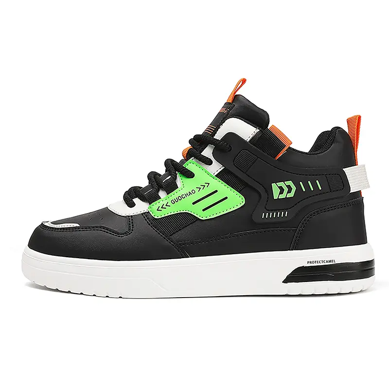 Низкие детские кроссовки для скейтбординга с амортизацией, износостойкостью и упругостью. Подростки. PROTECTCAMEL, черный
Низкие детские кроссовки для скейтбординга с амортизацией, износостойкостью и упругостью. Подростки. PROTECTCAMEL, черный