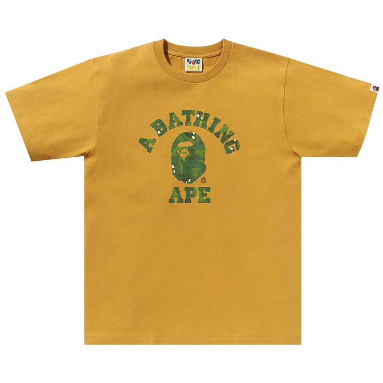 Футболка BAPE Bitmap College Tee, Yellow
Футболка BAPE Bitmap College Tee, Yellow