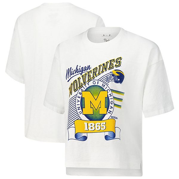Женская белая футболка Michigan Wolverines Rock & Roll Pressbox, Белый, Женская белая футболка Michigan Wolverines Rock & Roll Pressbox
Женская белая футболка Michigan Wolverines Rock & Roll Pressbox, Белый, Женская белая футболка Michigan Wolverines Rock & Roll Pressbox