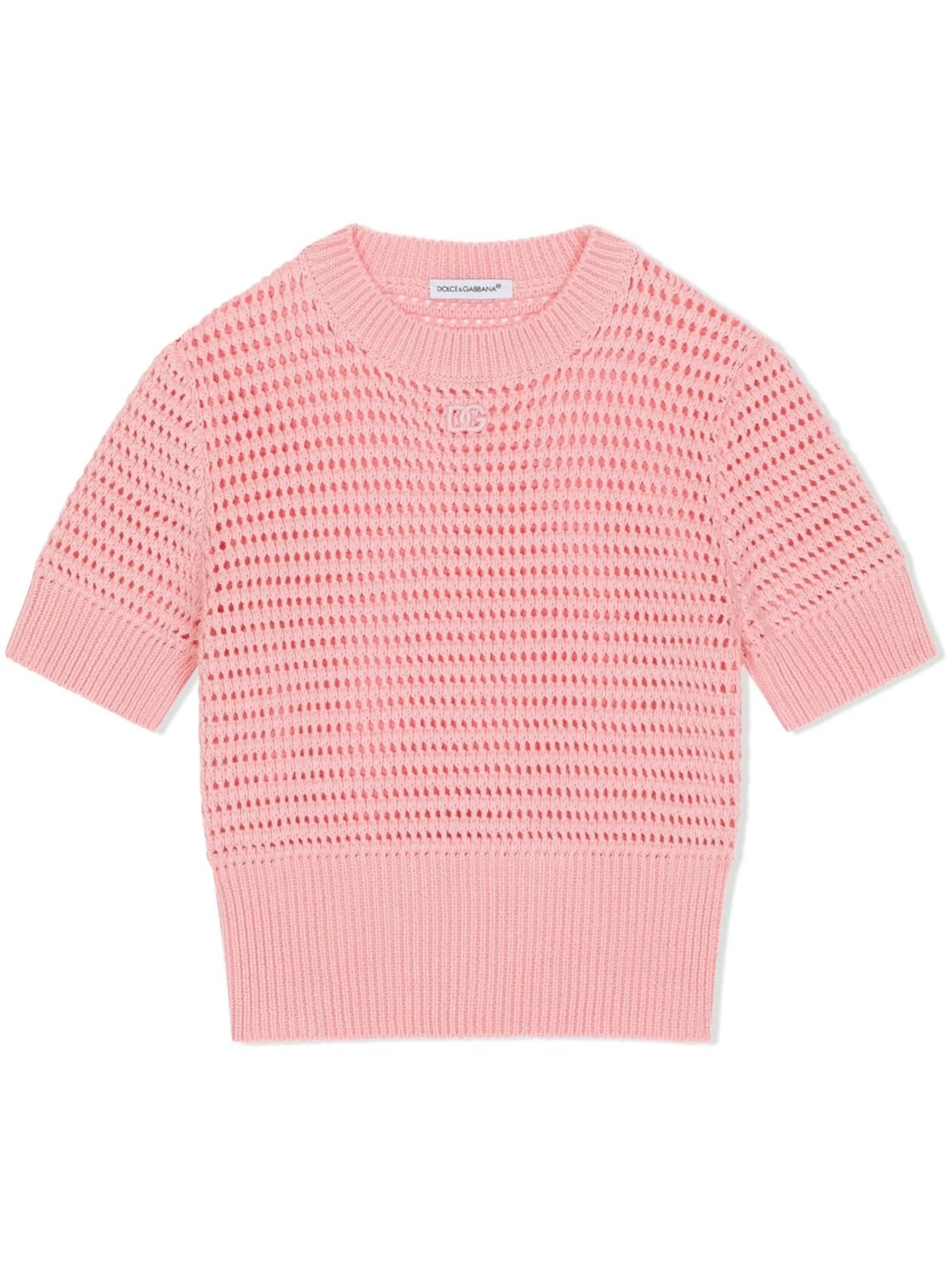 Трикотажный топ Dolce & Gabbana Kids, розовый
Трикотажный топ Dolce & Gabbana Kids, розовый